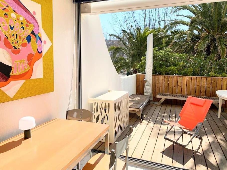 Le Murmure Du Palmier * Mer A 2 Min * Parking Prive * Terrasse La Grande-Motte Exterior foto